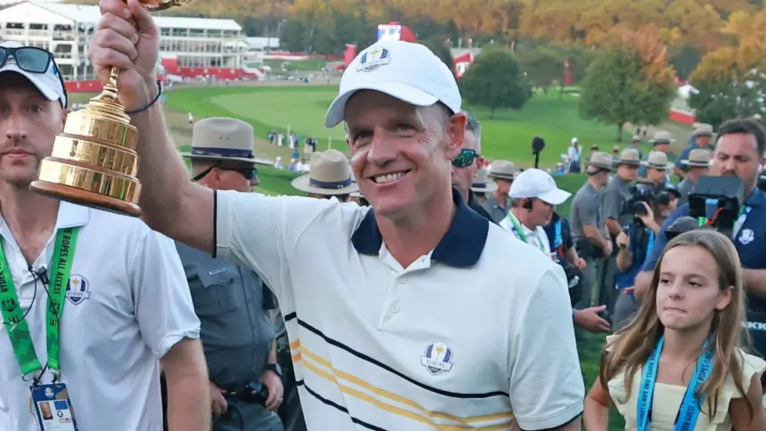 Luke Donald, capitán europeo de Ryder Cup: Busca la triple corona