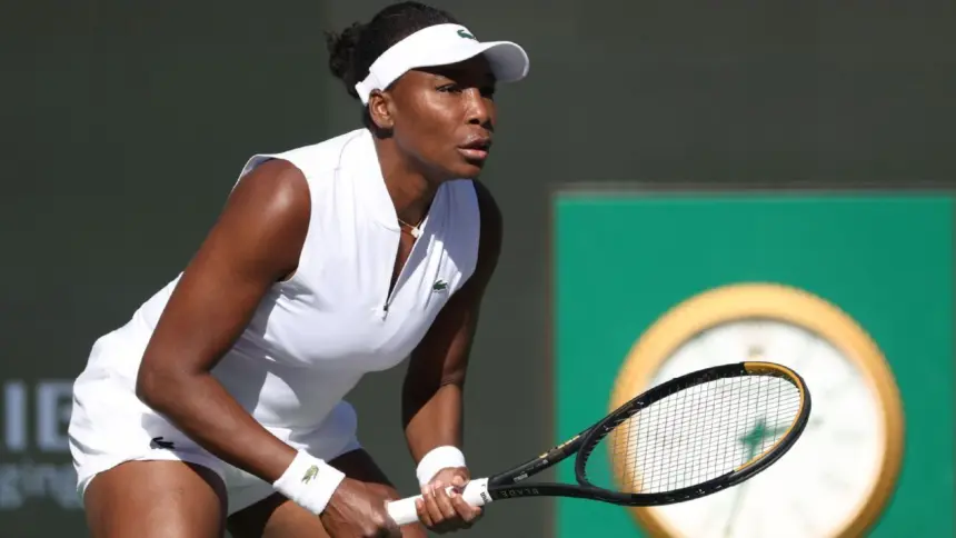 Venus Williams Cae en Indian Wells: Otra Derrota en Primera Ronda