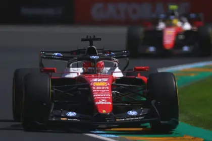 Leclerc manda en FP1 del GP Australia, Hamilton 2do; Verstappen 3ro