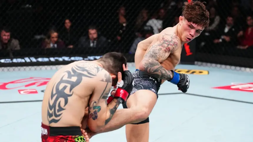 Kavanagh Sorprende a Moreno: Victoria Contundente en UFC Fight Night