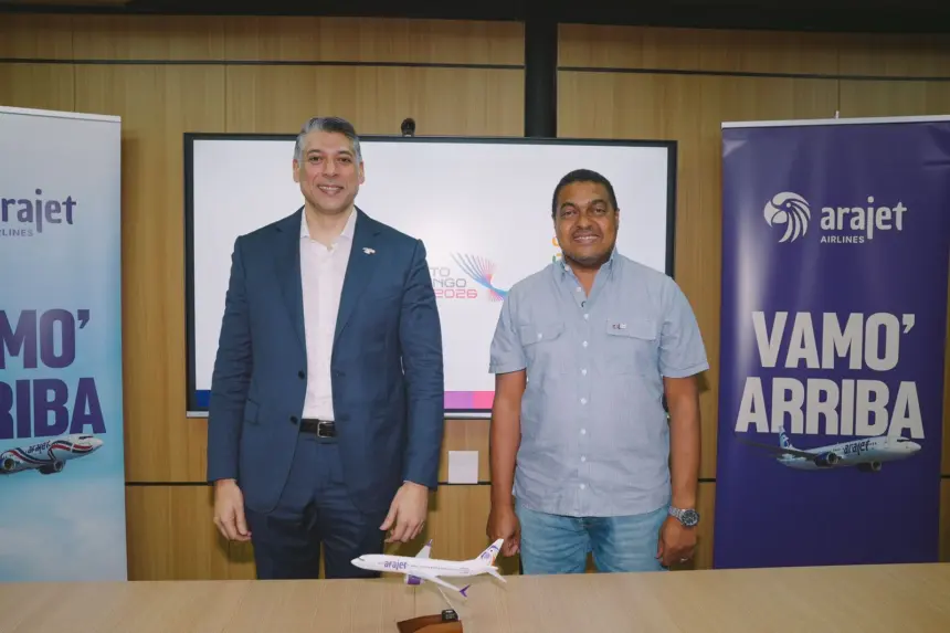 Arajet, aerolínea oficial de los Juegos Centroamericanos y del Caribe
