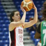 Clark brilla en debut con Team USA: Doble-doble y dominio en cancha