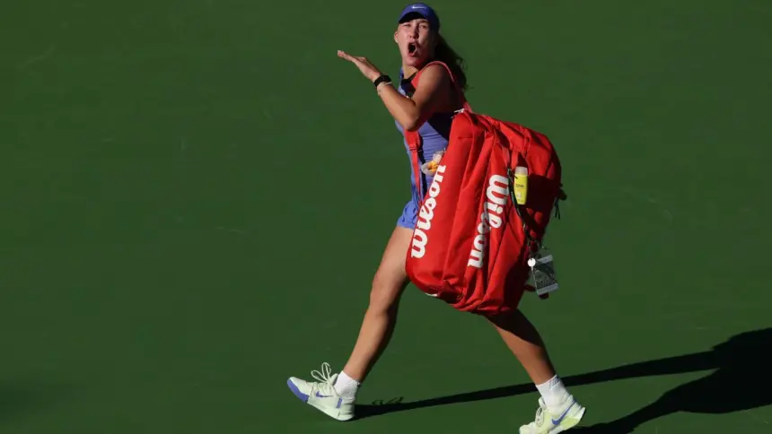 Andreeva: Furia y polémica tras derrota en Indian Wells, ¿Qué pasó?