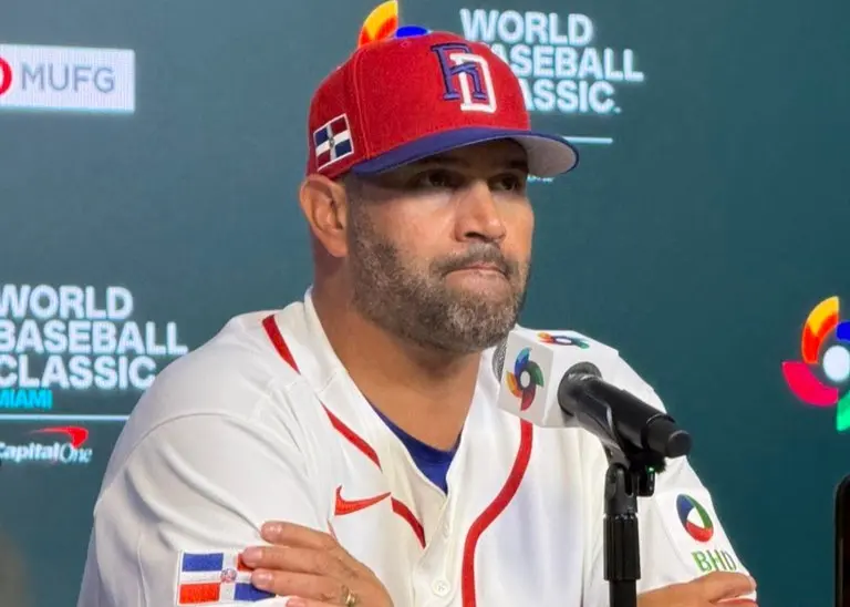 Pujols: Cristopher Sánchez descartado para final del Clásico Mundial de Béisbol