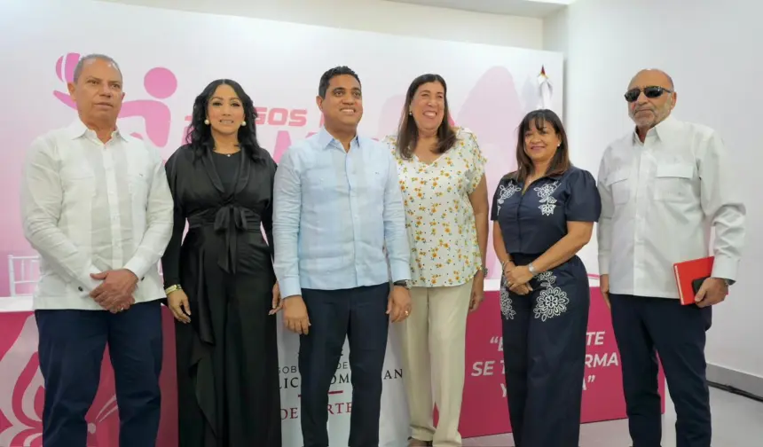 Kelvin Cruz anuncia relanzamiento de Juegos Deportivos de la Mujer
