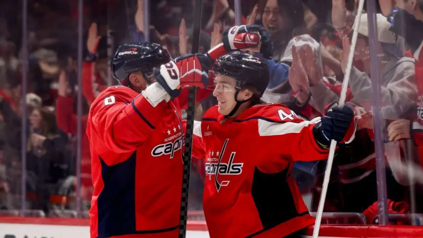 Hutson Debuta con Golazo y Vence a Senators: Capitals Celebran