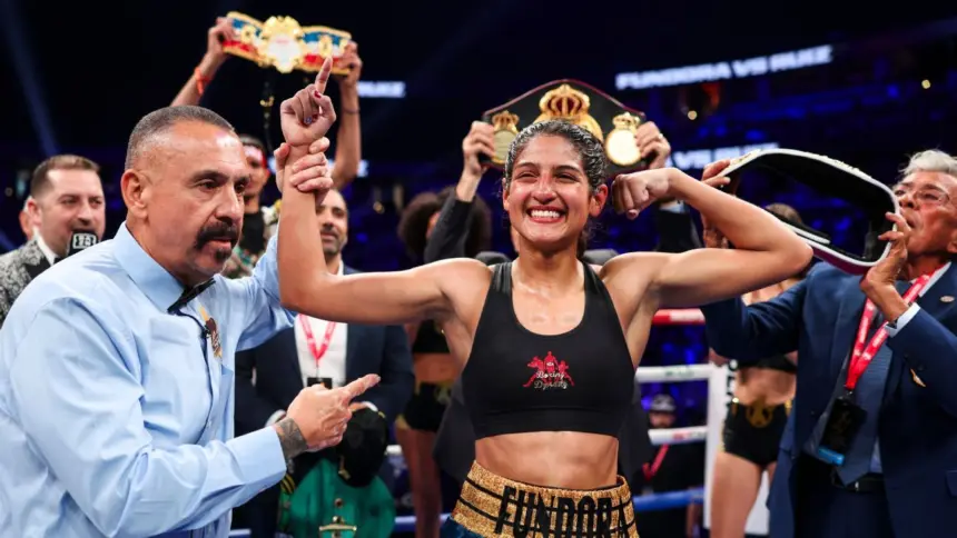 Fundora Asciende en Ranking P4P Tras KO: Domina el Boxeo Femenino