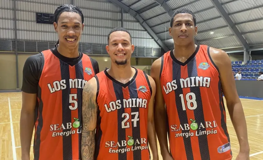 Los Mina arrasa: Tercera victoria seguida y liderato en el TBS Santo Domingo