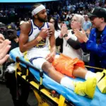 Moses Moody, Warriors: Lesión de rodilla lo saca de la temporada NBA