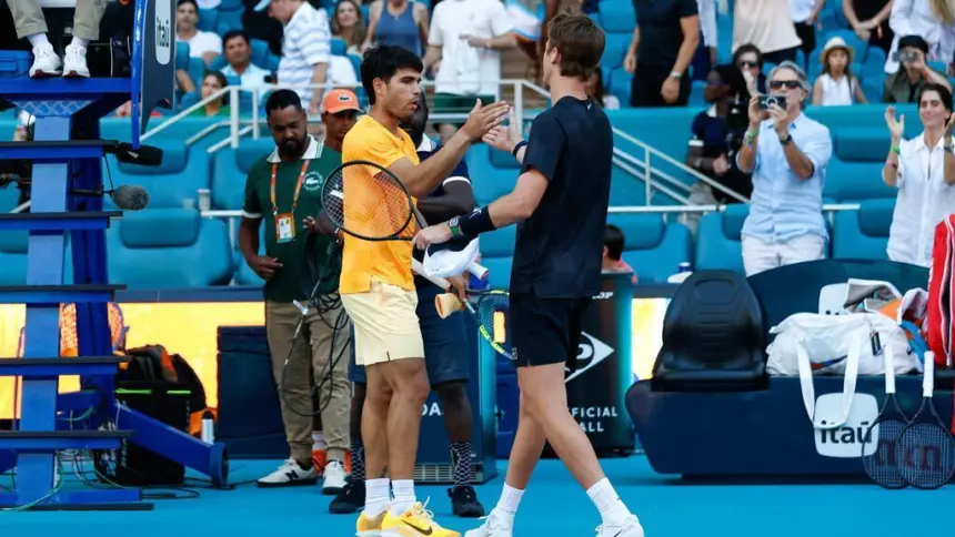 Alcaraz Sorprendido en Miami Open: Korda lo Elimina en 3ra Ronda
