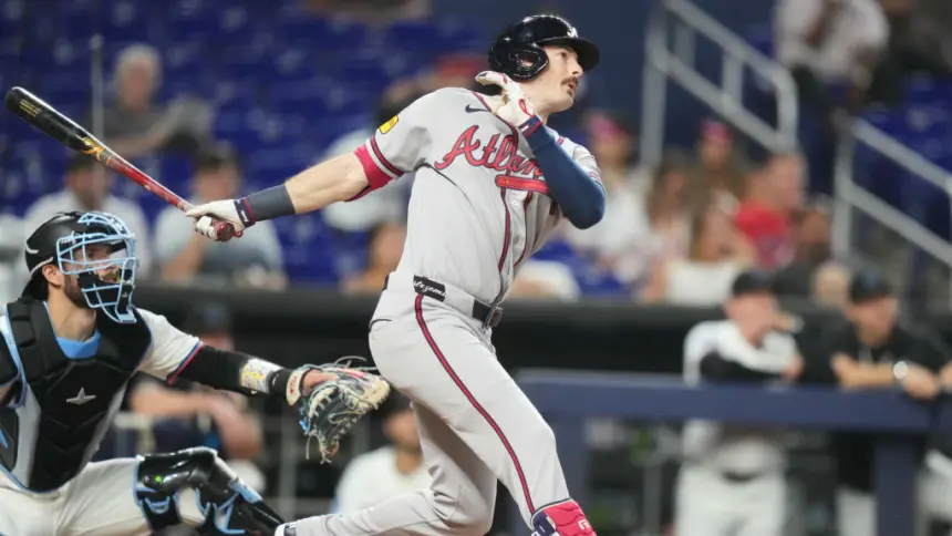 Braves aplastan a Marlins: Yastrzemski y Harris II lideran la ofensiva