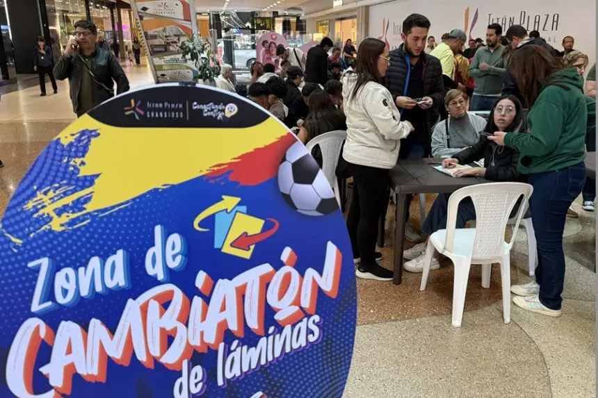 Fiebre Mundialista: Colombia, epicentro del intercambio de cromos y pasión futbolera