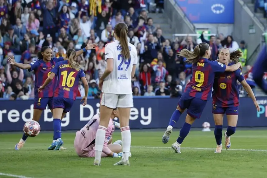 Barcelona Femení Aplasta al Lyon y Gana su Cuarta Champions League