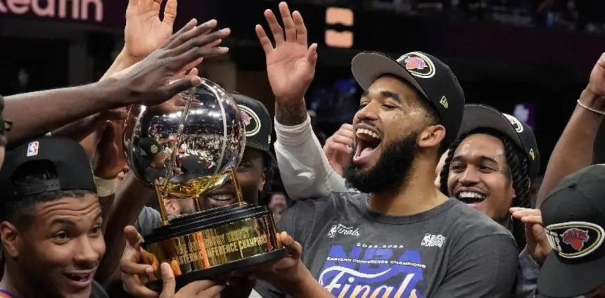 Towns Celebra Finales NBA con Knicks: "Un Sueño Hecho Realidad" 1 Towns Celebra Finales NBA con Knicks: "Un Sueño Hecho Realidad"