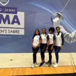Esgrima Dominicana Afina Sable Femenino para Santo Domingo 2026