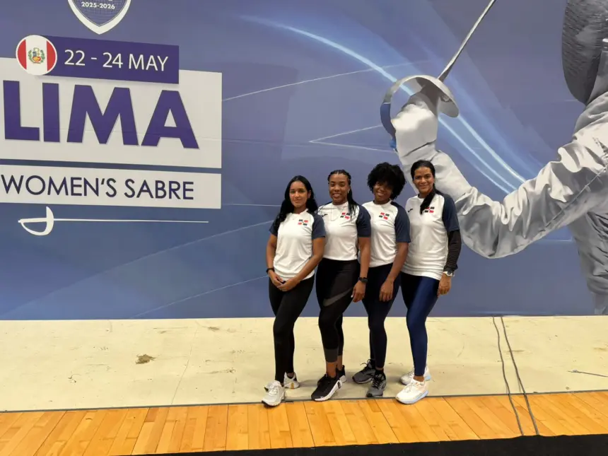 Esgrima Dominicana Afina Sable Femenino para Santo Domingo 2026