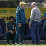 Ancelotti y Scolari: Charla técnica en entrenamiento de Brasil, Neymar ausente