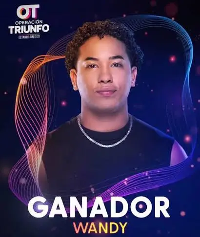 Dominicano Wandy gana Operación Triunfo Estados Unidos y logra gran premio