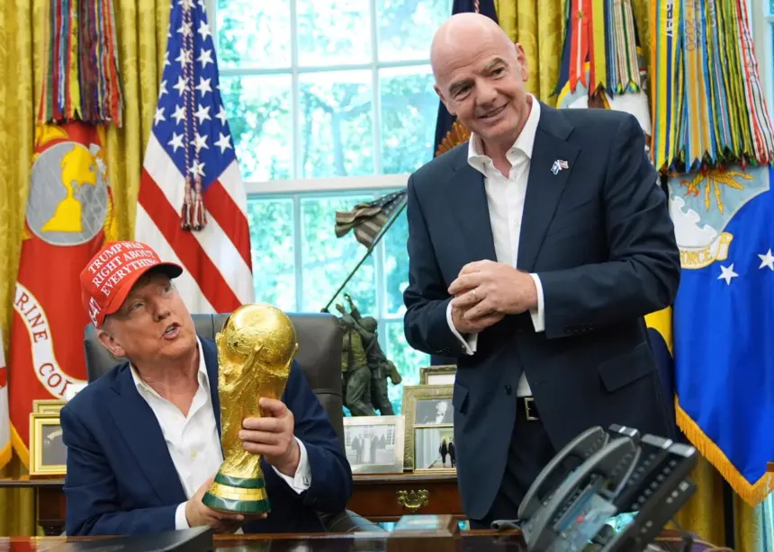 Trump respalda a Gianni Infantino en medio de la crisis de la FIFA