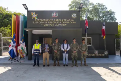 Ejército inaugura remozado destacamento militar en Pedernales