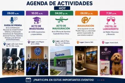 Agenda deportiva y eventos destacados en República Dominicana 12 agosto 2026