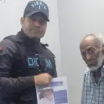 Policía Nacional localiza sano y salvo a adulto mayor en San Cristóbal