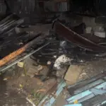 Incendio consume vivienda en Salcedo tras un cortocircuito eléctrico