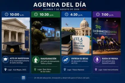 Agenda de eventos y actividades destacadas para este jueves 13 de agosto