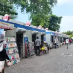 Vendedores en la Duarte apuestan a la quincena para ventas escolares