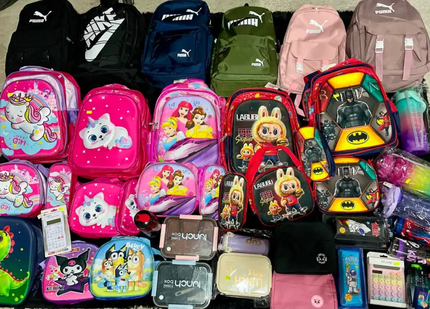 Precios de útiles escolares: Mochilas y loncheras para el regreso a clases