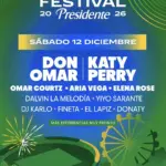 Festival Presidente 2026: Precios de boletas y etapas de preventa oficial