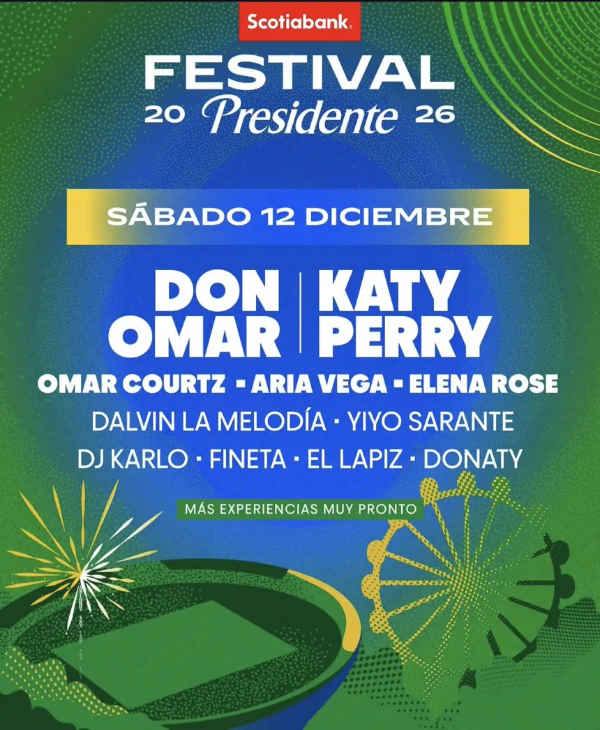 Festival Presidente 2026: Precios y preventa de boletas desde RD$3,900