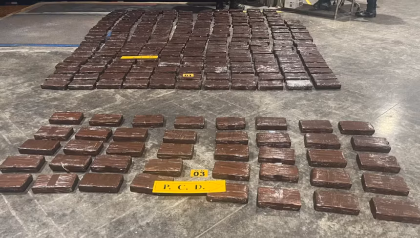 Costa Rica incauta 256 kilos de cocaína y detiene a ocho personas en Moín 1 Costa Rica incauta 256 kilos de cocaína y detiene a ocho personas en Moín