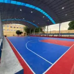 INEFI entrega techado en La Perito para impulsar deporte escolar