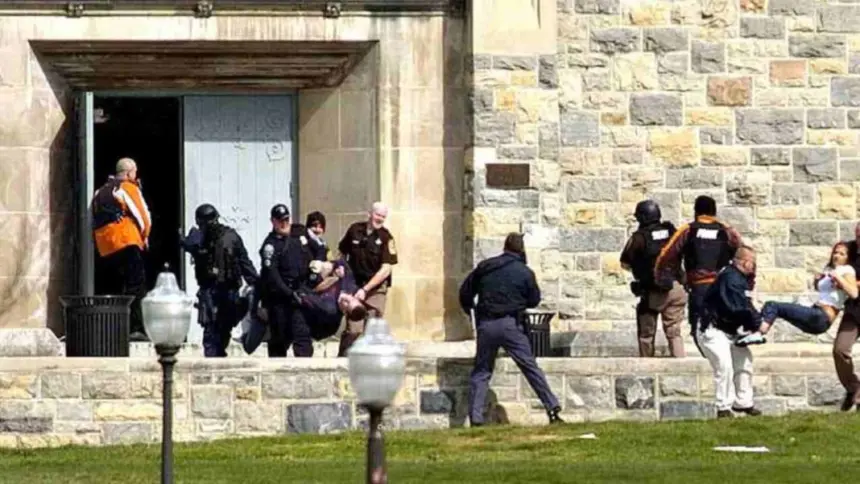 Tiroteo en Universidad Estatal de Virginia deja cinco heridos graves