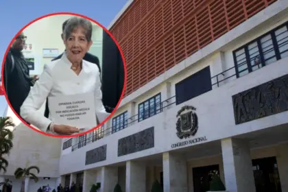 Ginnette Bournigal reaparece en el Congreso tras cirugía de cuerdas vocales