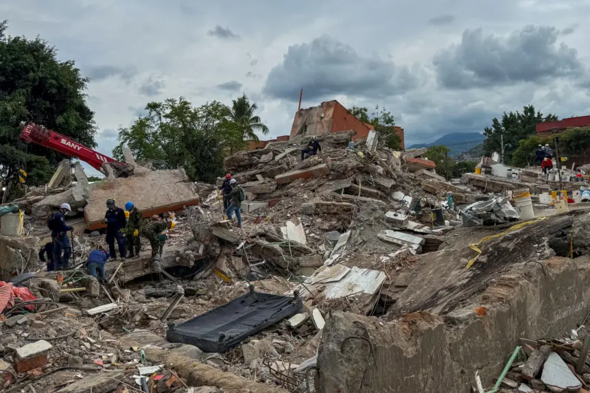 Colombia: labores de rescate se centran en recuperar víctimas del sismo