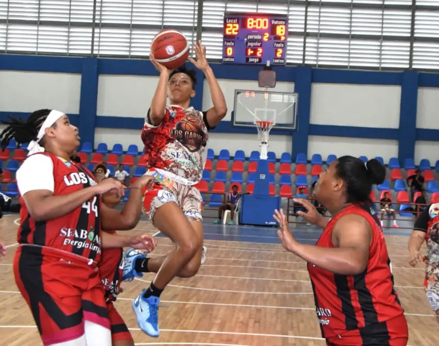 Caribes dominan invictas el TBS Femenino 2026 de Santo Domingo