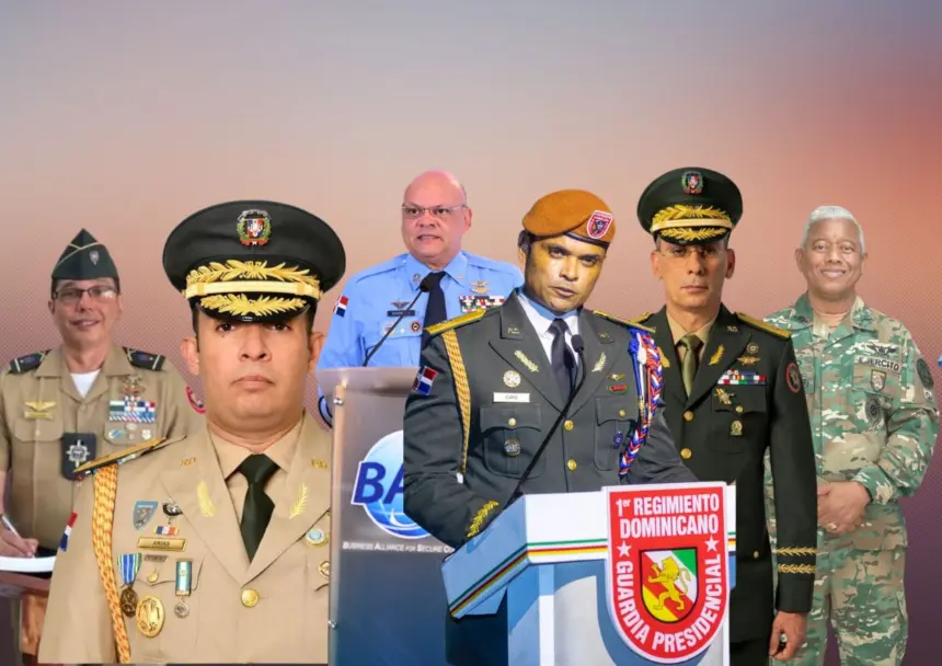 Abinader designa nuevos comandantes del Ejército y Fuerza Aérea RD