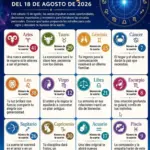 Horóscopo 18 de agosto 2026: predicciones y números de la suerte hoy