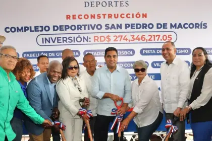Kelvin Cruz inicia reconstrucción del Complejo Deportivo San Pedro de Macorís
