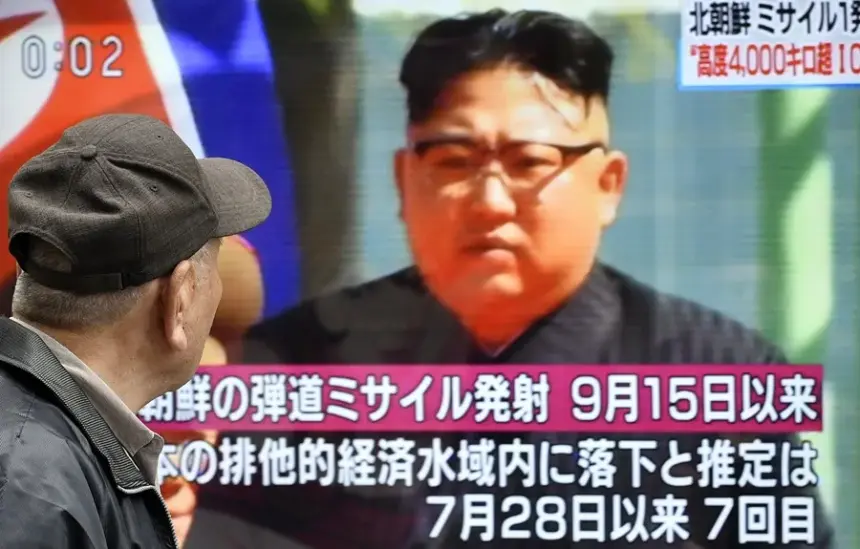 Corea del Norte lanza misil balístico en medio de tensiones con EE. UU.
