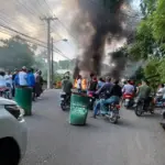 Protesta en Licey exige captura de Darlyn Zaza por muerte de Carolay