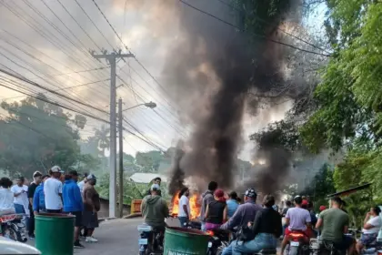 Protesta en Licey exige captura de Darlyn Zaza por muerte de Carolay