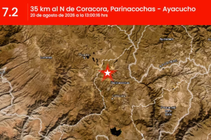Sismo de magnitud 7.2 sacude Ayacucho sin reporte de daños graves