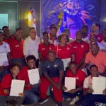 Pedro Tineo premia con RD$500 mil a atletas medallistas de Monte Plata