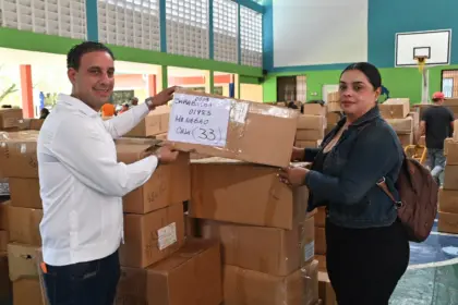 INABIE entrega útiles escolares a más de 8,200 estudiantes en Jarabacoa
