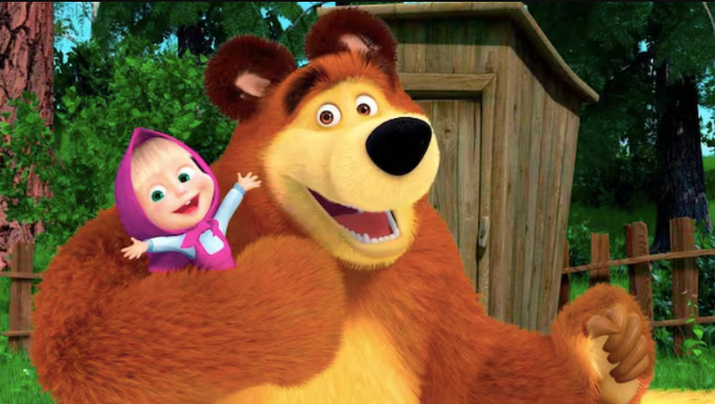 Ucrania sanciona a Masha y el Oso por propaganda rusa en su contenido