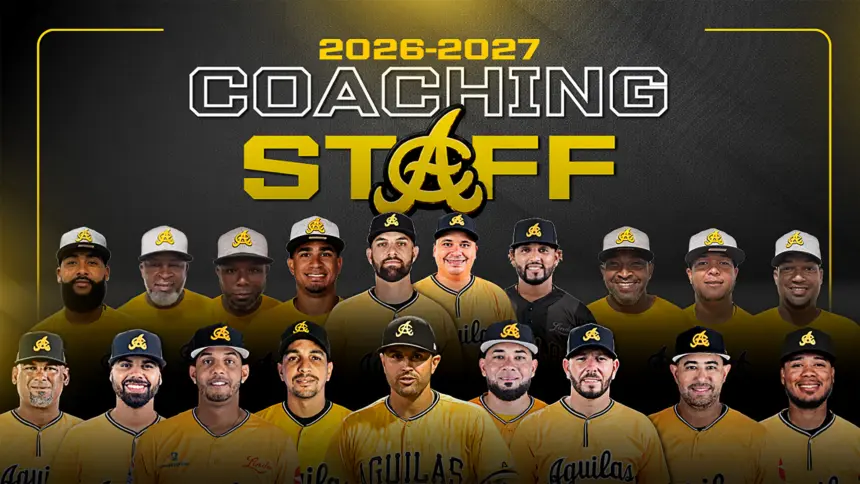 Águilas Cibaeñas presentan su staff técnico para la temporada LIDOM 2026-2027 1 Águilas Cibaeñas presentan su staff técnico para la temporada LIDOM 2026-2027