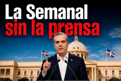 La Agenda Semanal de Abinader sin acceso directo a la prensa dominicana